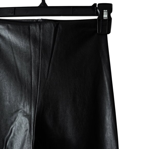 🆕 90 Degree by Reflex Leatherette Super High Rise Leggings - Picture 3 of 7